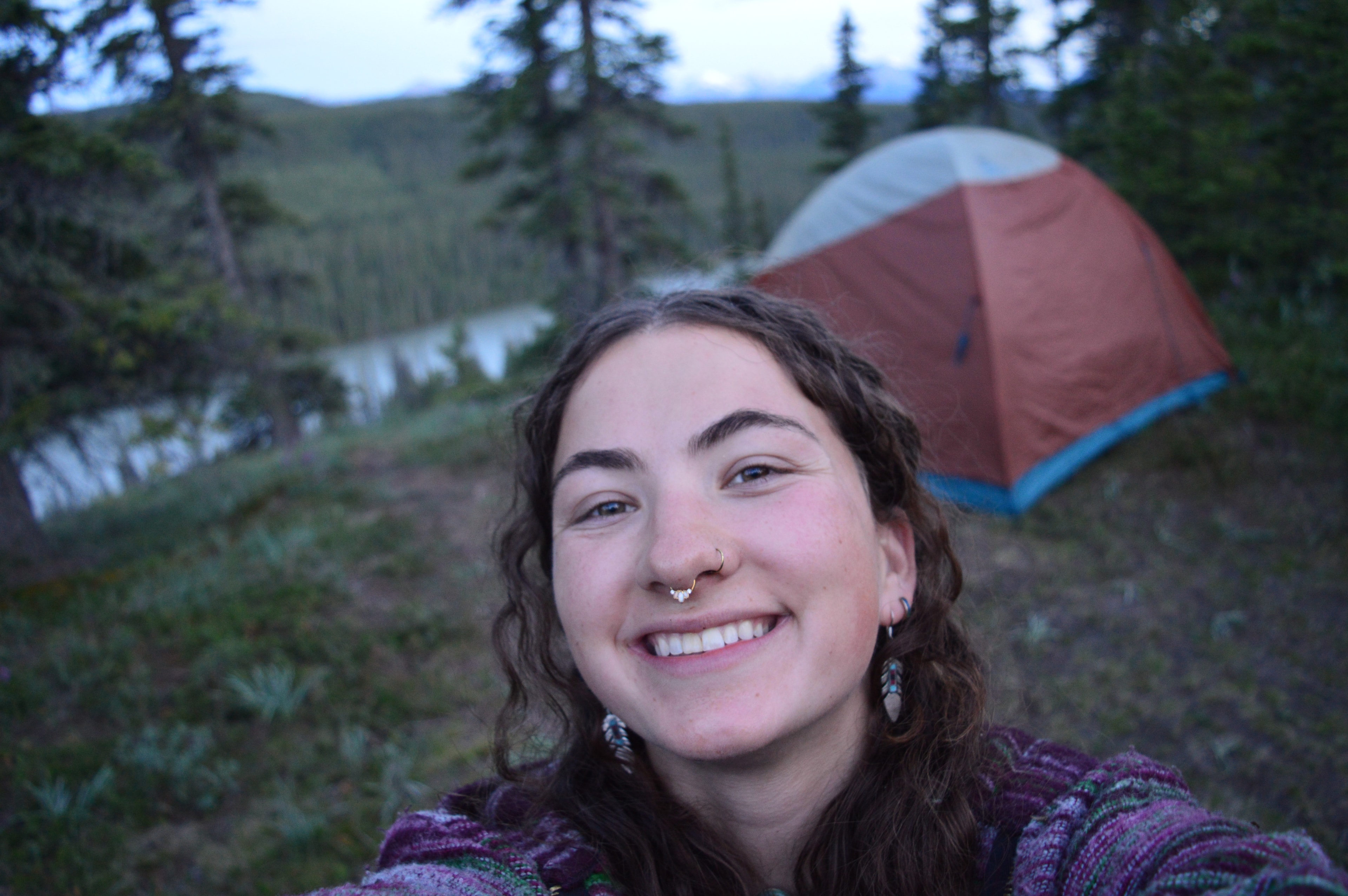 Grace Fawbush — yoga instructor in nature
